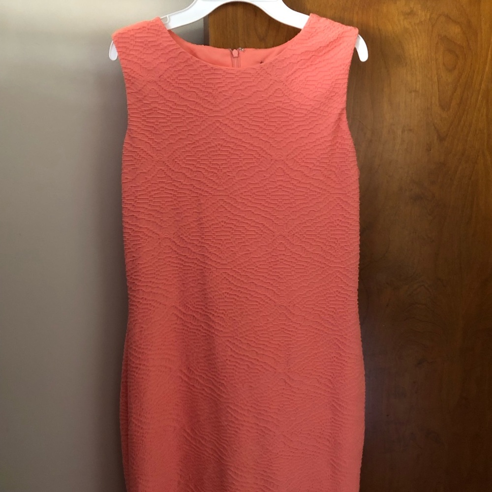 Peach dress
